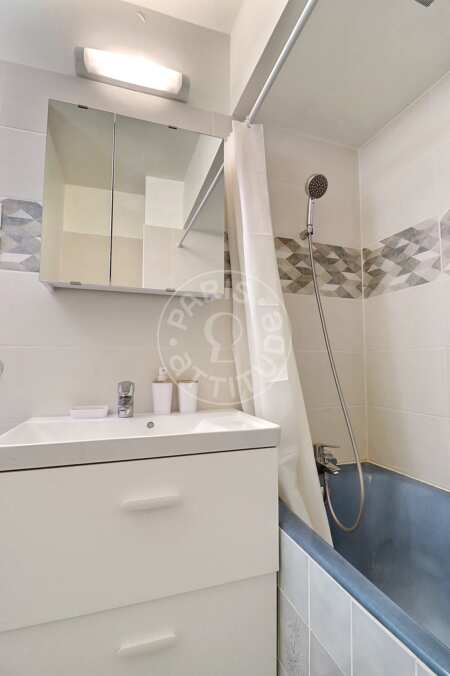 Badezimmer Möblierte studio - 20m²  - Bastille - Paris