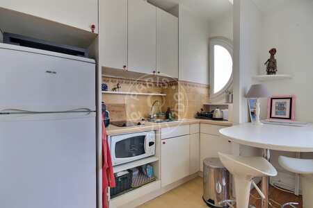 Kitchen Furnished apartment - 34m²  - 1 bedroom - Arc de Triomphe - Paris