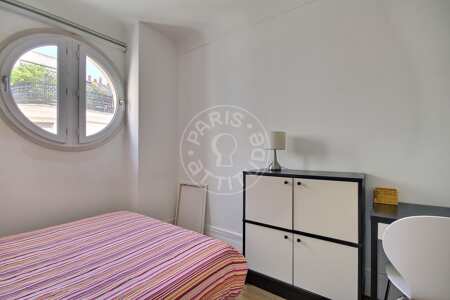 Bedroom Furnished apartment - 34m²  - 1 bedroom - Arc de Triomphe - Paris