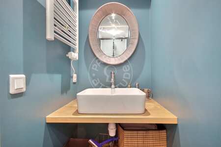 Badezimmer Möblierte wohnung - 29m²  - 1 Zimmer - Tour Eiffel - Paris