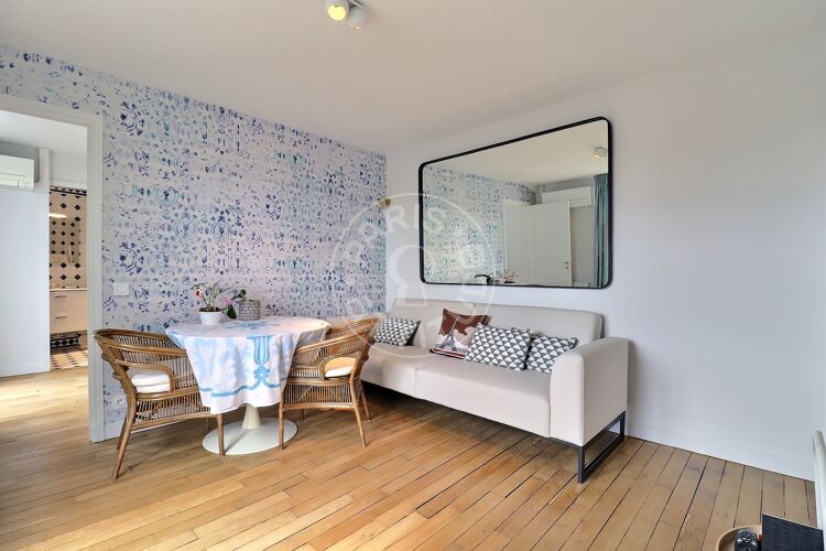 Salón - 1 dormitorio amueblado - París 75008 - 17053