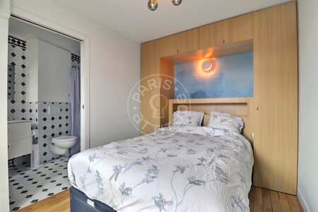 Dormitorio Piso amueblado - 40m²  - 1 dormitorio - Madeleine - París