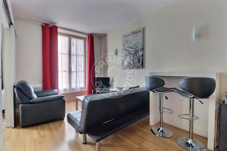Salon - Studio meublé - Paris 75010 - 17055