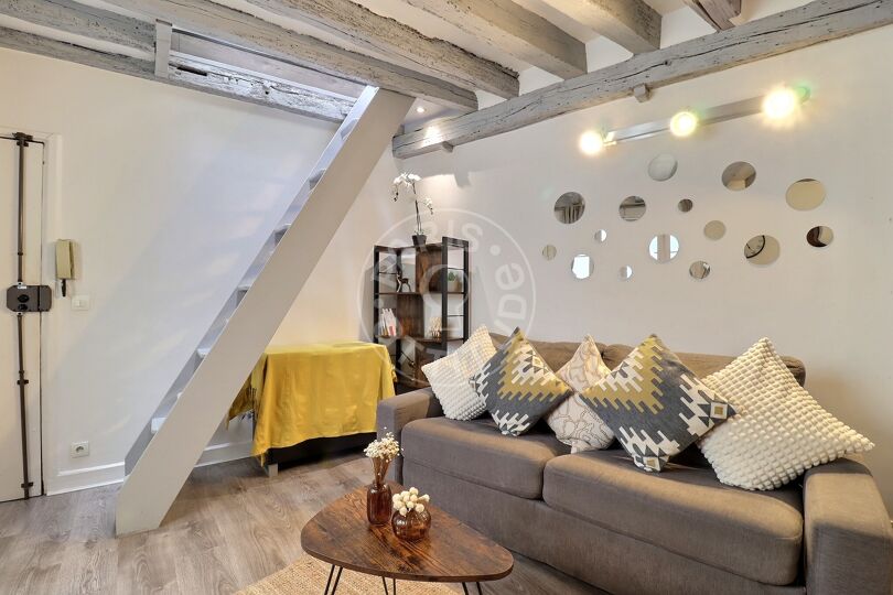 1 dormitorio amueblado - París 75001 - 17056