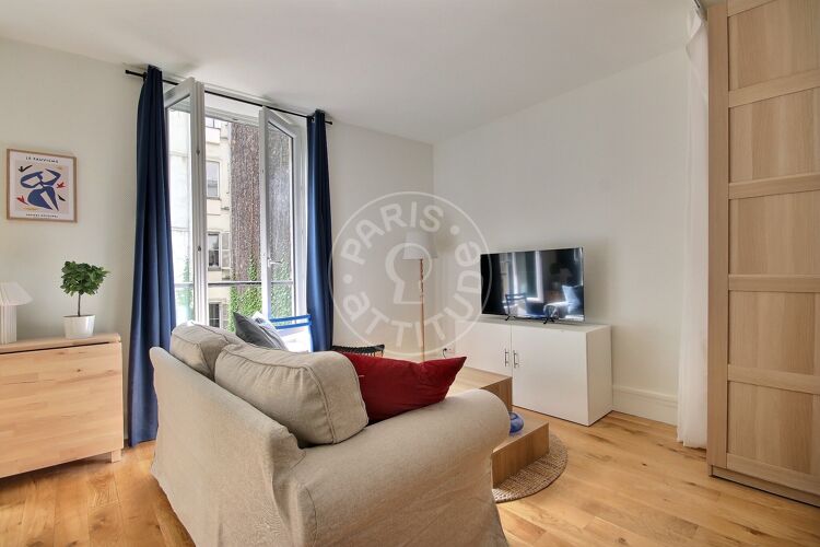 Salon - Studio meublé - Paris 75007 - 17064