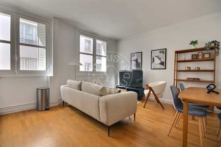 Salón Piso amueblado - 37m²  - 1 dormitorio - Invalides - París