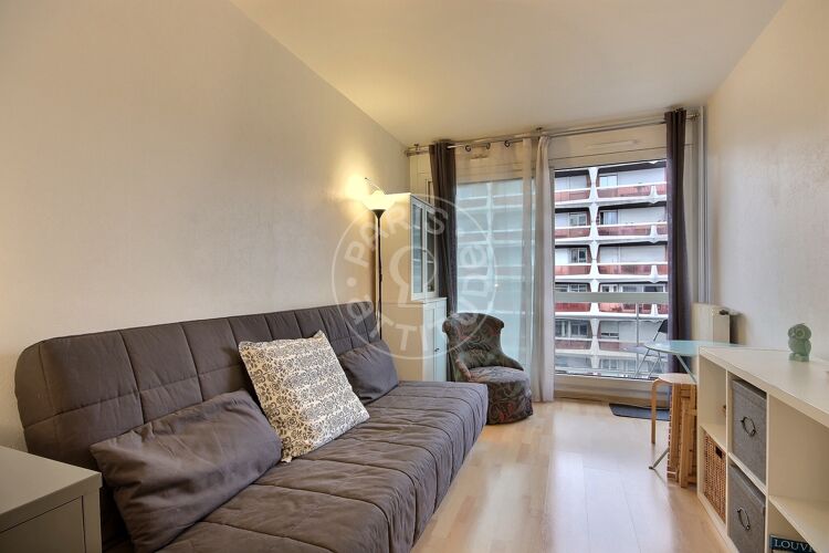 Living room - Furnished studio - Paris 75015 - 17067
