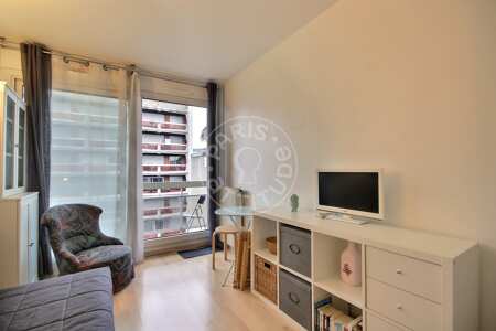 Wohnzimmer Möblierte studio - 17m²  - Bir-Hakeim - Paris