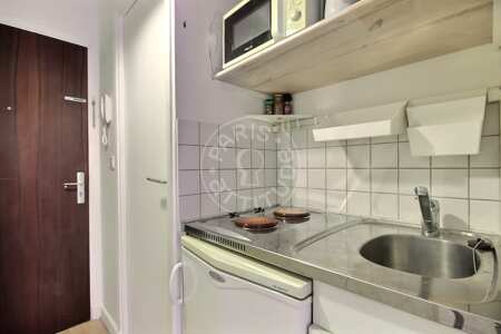 Küche Möblierte studio - 17m²  - Bir-Hakeim - Paris