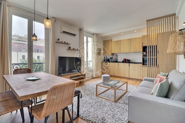 Salotto - 2 locali arredato - Parigi 75014 - 17071