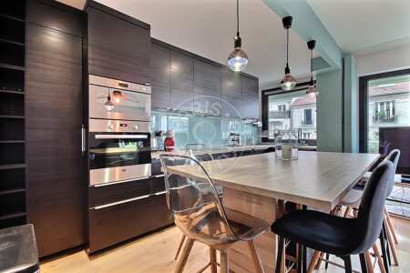 Cozinha Apartamento mobilado - 72m²  - 2 quartos - Tolbiac - Paris