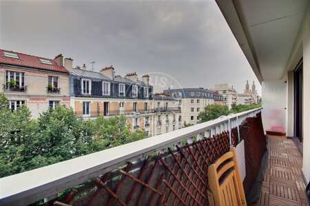 Varanda Apartamento mobilado - 72m²  - 2 quartos - Tolbiac - Paris