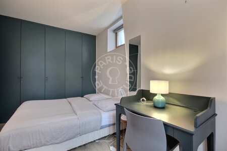 Dormitorio Piso amueblado - 34m²  - 1 dormitorio - Poissonnière - París