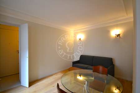 Wohnzimmer Möblierte wohnung - 32m²  - 1 Zimmer - Jules Joffrin - Mairie du 18ème - Paris