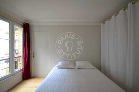 Schlafzimmer Möblierte wohnung - 32m²  - 1 Zimmer - Jules Joffrin - Mairie du 18ème - Paris