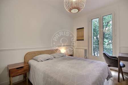 Chambre Appartement meublé - 37m²  - 1 chambre - Montmartre / Place des Abbesses - Paris