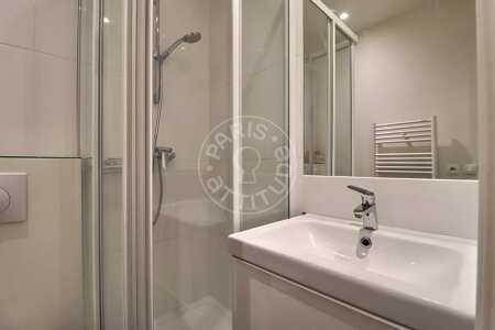 Bathroom Furnished apartment - 43m²  - 1 bedroom - Tour Eiffel - Paris