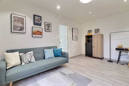 Salón Piso amueblado - 42m²  - 1 dormitorio - Parc André Citroën - París