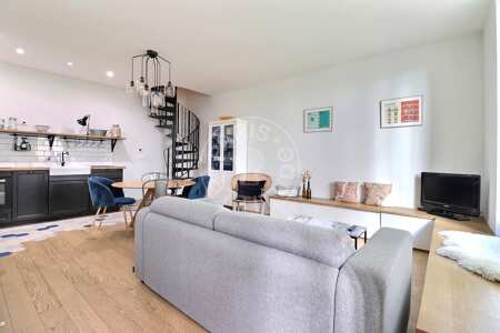 Salón Dúplex amueblado - 58m²  - 2 dormitorios - Batignolles - París