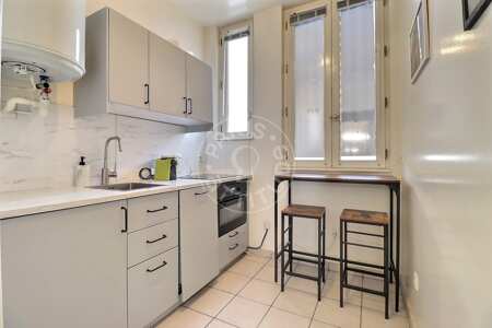 Cocina Piso amueblado - 35m²  - 1 dormitorio - Montorgueil - París