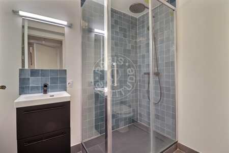 Baño Piso amueblado - 35m²  - 1 dormitorio - Montorgueil - París
