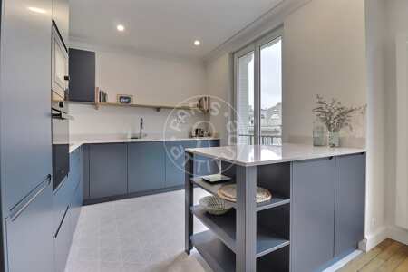 Cozinha Apartamento mobilado - 69m²  - 1 quarto - Buttes-Chaumont - Paris
