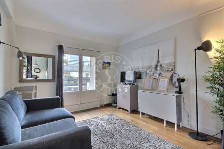Salotto Appartamento arredato - 34m²  - 1 locale - Place de Clichy - Parigi