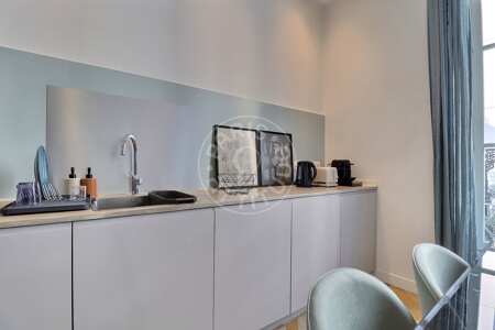 Cuisine Appartement meublé - 84m²  - 2 chambres - Notre-Dame de Lorette - Paris