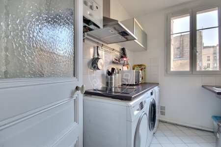 Küche Möblierte wohnung - 38m²  - 1 Zimmer - Montmartre / Place des Abbesses - Paris
