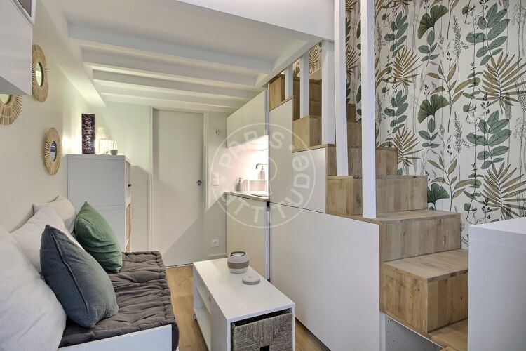 Sala - Quitinete mobiliado - Paris 75003 - 17096