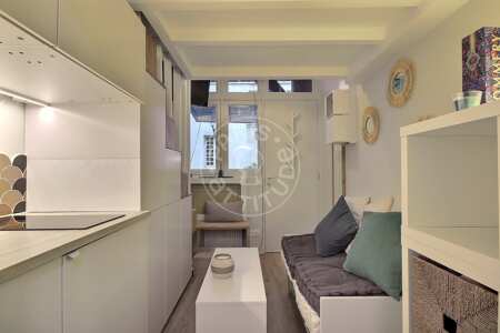 Salotto Monolocale arredato - 9m²  - Saint-Paul - Parigi