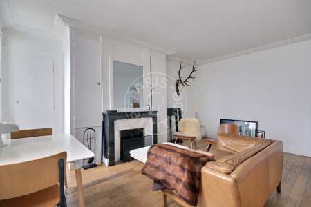 Salón Piso amueblado - 53m²  - 2 dormitorios - Invalides - París