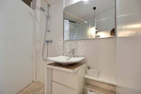 Casa de banho Apartamento mobilado - 26m²  - 1 quarto - Arc de Triomphe - Paris