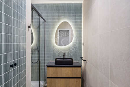 Casa de banho Apartamento mobilado - 55m²  - 2 quartos - Saint Placide - Paris