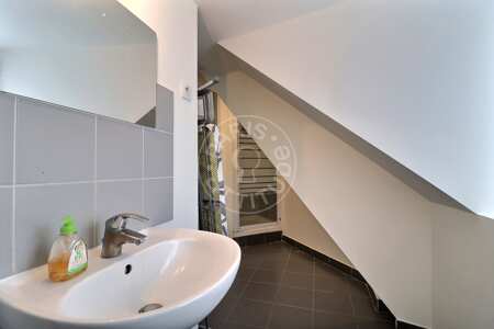 Badezimmer Möblierte wohnung - 49m²  - 2 Zimmer - Canal de l'Ourcq - Paris