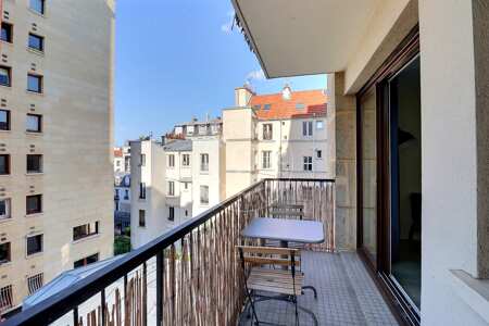 Balkon Möblierte alkovenwohnung - 34m²  - Commerce - Paris