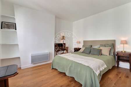 Camera da letto Appartamento arredato - 39m²  - 1 locale - Oberkampf - Parigi