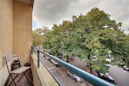 Balcón Piso amueblado - 98m²  - 3 dormitorios - Porte de Champerret - París