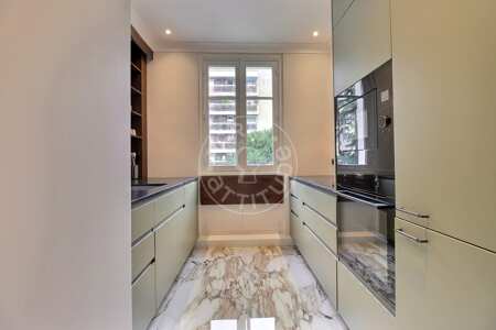 Küche Möblierte wohnung - 74m²  - 2 Zimmer - Commerce - Paris