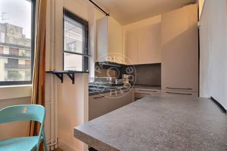 Kitchen Furnished studio - 34m² - Maison de la Radio - Paris