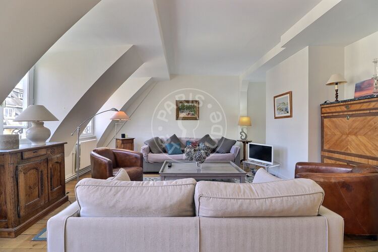 Wohnzimmer - Möblierte 2 Zimmer - Paris 75015 - 17112