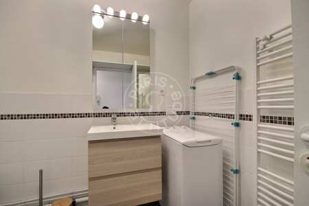 Baño Piso amueblado - 43m²  - 1 dormitorio - Porte de Montreuil - París