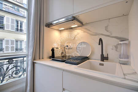 Cozinha Quitinete mobilado - 14m²  - Bastille - Paris