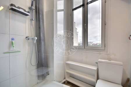 Badezimmer Möblierte wohnung - 29m²  - 1 Zimmer - Montmartre / Place des Abbesses - Paris
