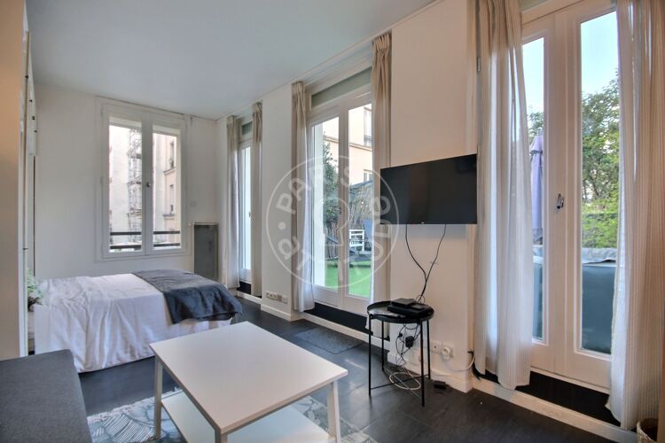 Salón - Estudio amueblado - París 75017 - 17121