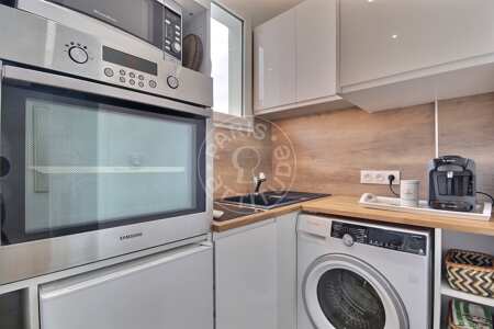 Cocina Piso amueblado - 27m²  - 1 dormitorio - Reuilly-Diderot - París