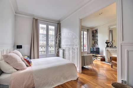 Camera da letto Appartamento arredato - 38m²  - 1 locale - Port Royal / Raspail - Parigi