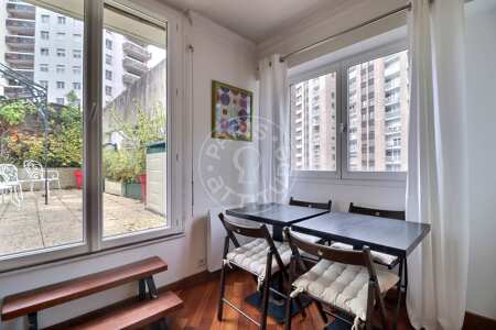Sala de jantar Apartamento mobilado - 54m²  - 1 quarto - Boulogne-Billancourt
