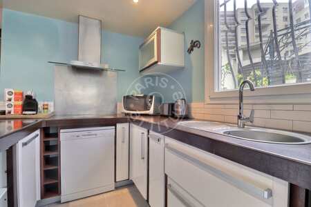 Cozinha Apartamento mobilado - 54m²  - 1 quarto - Boulogne-Billancourt
