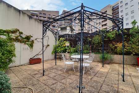 Terraço Apartamento mobilado - 54m²  - 1 quarto - Boulogne-Billancourt